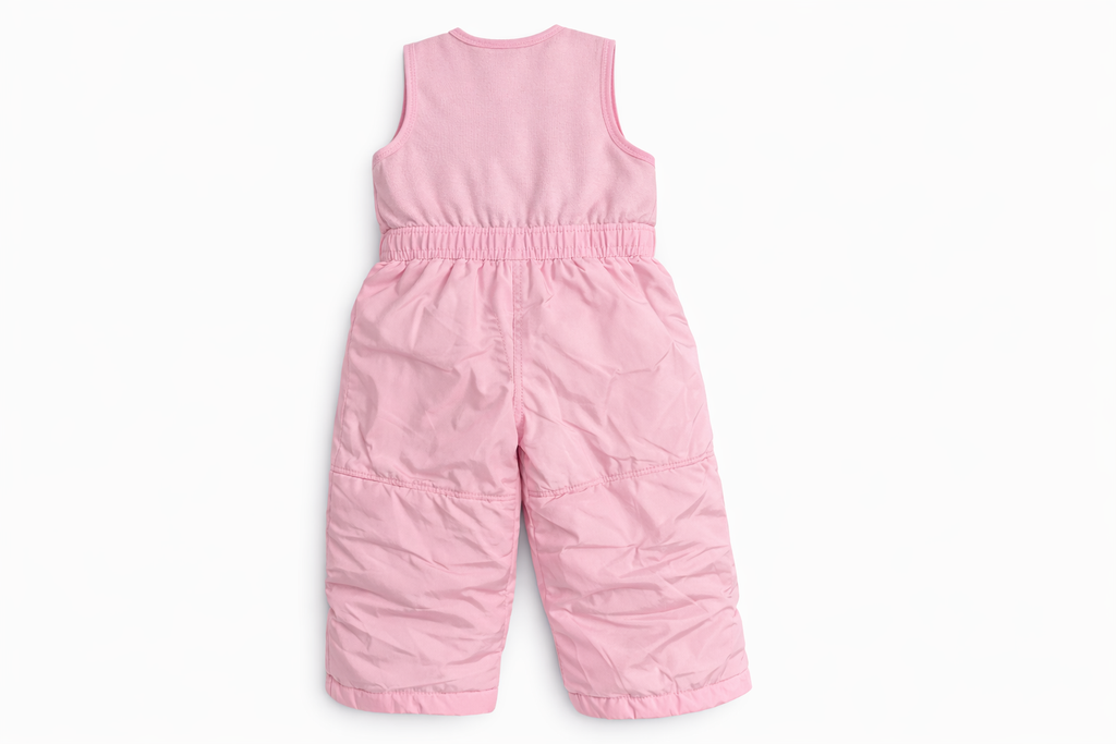 Conjunto de Nieve para Niña de 2 Piezas – Chamarra y Peto Spyder | Impermeable, Forrado con Felpa, Súper Abrigador (2T–4T)